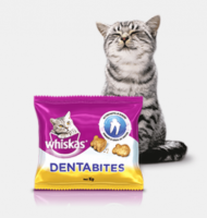 Vraag een gratis WHISKAS proefpakket aan