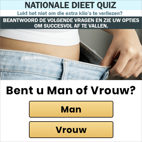 Doe de Nationale Dieet Quiz | Hoe graag wil je afvallen?