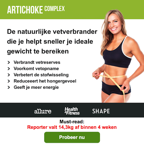 Sneller en blijvend afvallen door gezond eten en bewegen en in combinatie met Artichoke Complex!