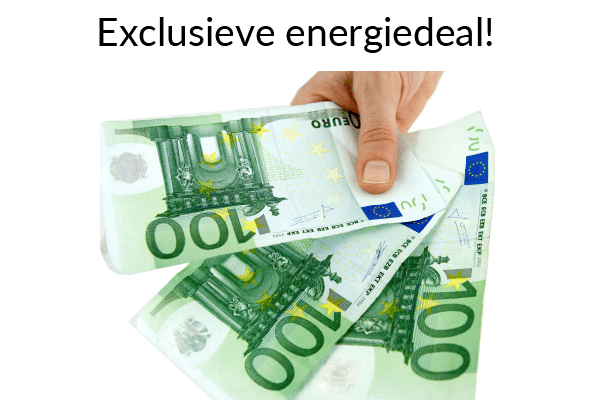 Unieke energiedeal met € 300,- welkomstkorting