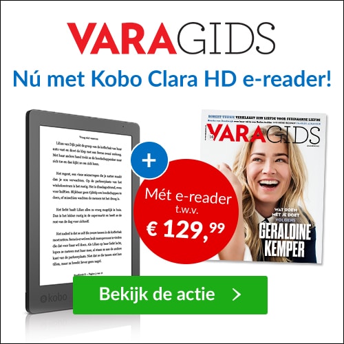 VARAgids + Kobo Aura 2 cadeau t.w.v. € 129.99