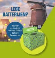 Gratis limited edition Batterij Bewaarbox winnen