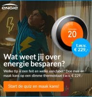 Kans op slimme Next thermostaat t.w.v € 229.-