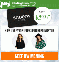 Win een Shoeby kledingcheque t.w.v. € 250.-