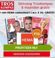 TrosKompas Abonnement met gratis HEMA cadeaubon