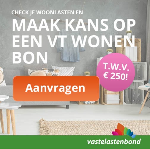 Win VT Wonen bon t.w.v. € 250,- 
