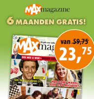 MAX magazine 6 maanden Gratis