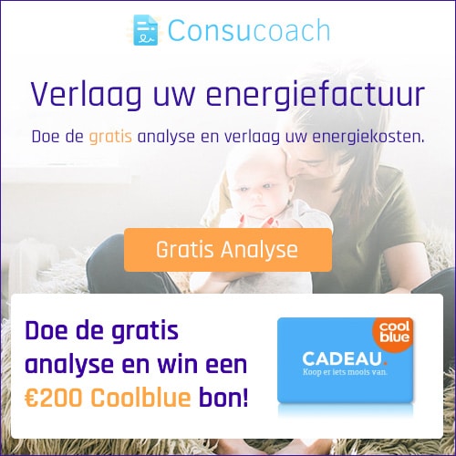 Win een Coolblue bon met deze unieke energiedeal