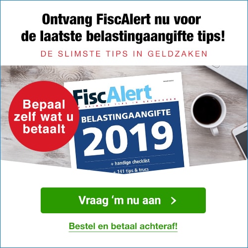 Gratis FiscAlert | Perfect voor belasting teruggave 2019
