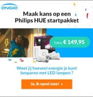 Energieverbruik verlagen | Win Philips HUE startpakket