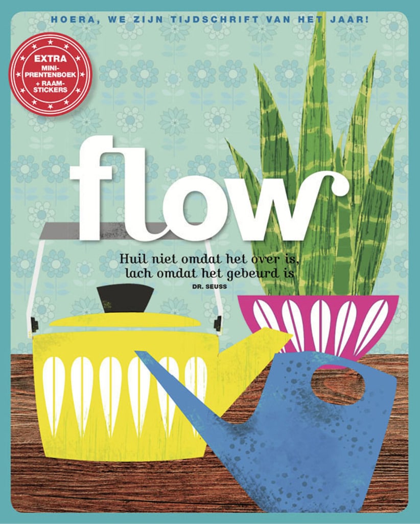 Flow magazine met gratis rugtas t.w.v. € 99,95