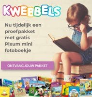 Gratis Kwebbels Kinderboekjes met Pixel fotoboekje