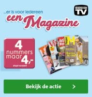 Magazine maand abonnement 4 nr's voor 4 euro