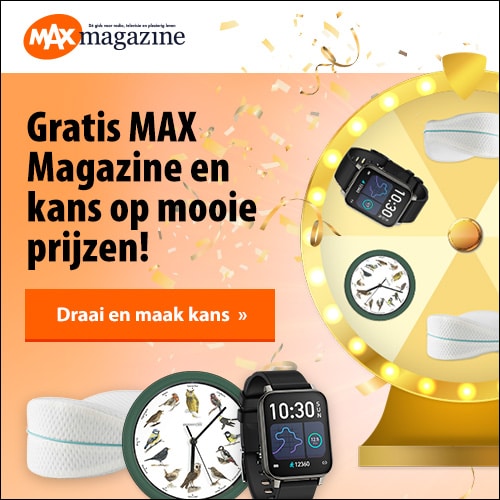 Gratis Magazine van MAX en kans op mooie prijzen