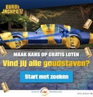 Zoek de 5 goudstaven bij Eurojackpot en Win