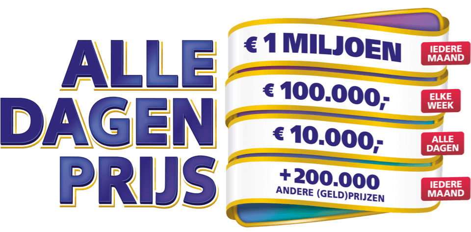 Bankgiro Loterij Cheque met kans op € 100.000,-