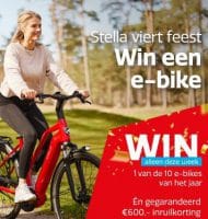 Win een gratis e-bike bij Stella fietsen