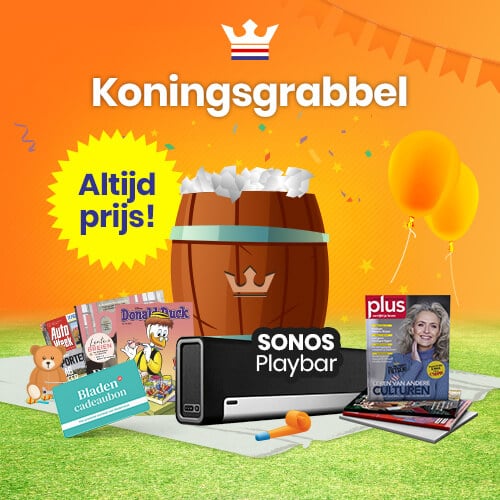 Win fantastische prijzen met Koningsdag Grabbelton