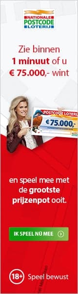 Postcode loterij Zomeractie uw kans op miljoenen