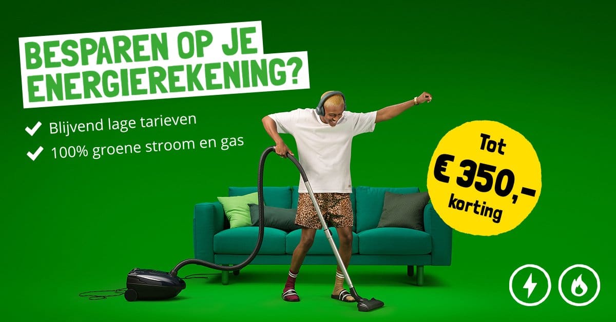 Budget energie met Gratis korting tot