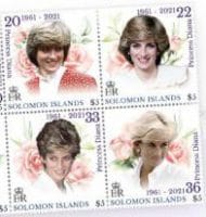 Lady Diana Officiële Postzegelvel nu te koop