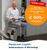Gratis brochure Thyssenkrupp Trapliften + € 900 korting
