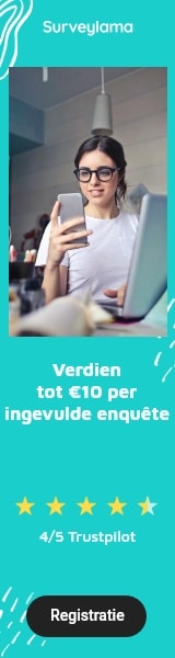 10 euro aan Geld met Enquêtes verdienen