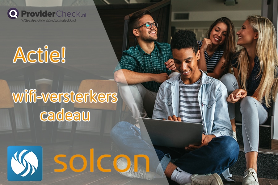 Solcon internet met 2 gratis wifi-versterkers