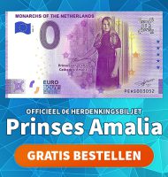 Gratis Officiële Prinses Amalia Herdenkingsbiljet