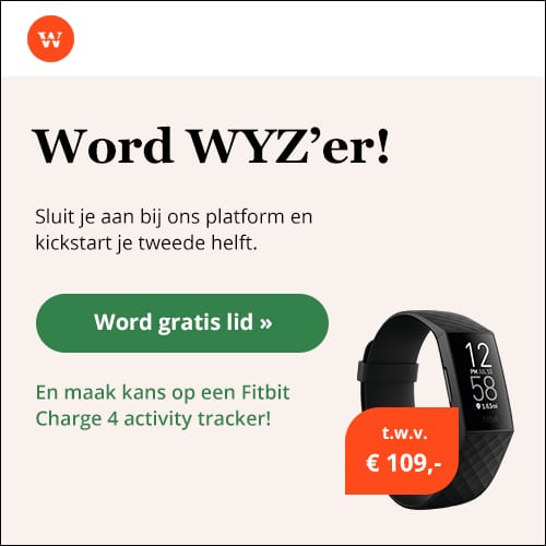 Schrijf je Gratis in bij WYZ | Win een Fitbit Charge