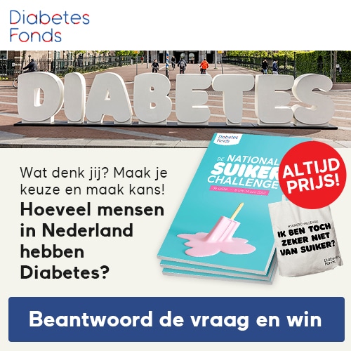 Diabetes Fonds | Gratis Suikerchallenge Magazine + tas