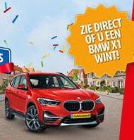 Straatprijs Postcodeloterij winnen met Kans op BMW X1