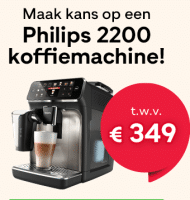 Philips 2200 koffiemachine t.w.v. € 349!