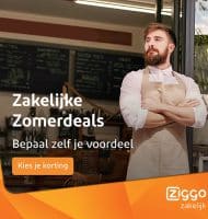 Ziggo Zakelijk 3 maanden Gratis + 2 Smart Wifi pods