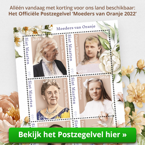 Postzegelvel Moeders van Oranje 2022 met korting
