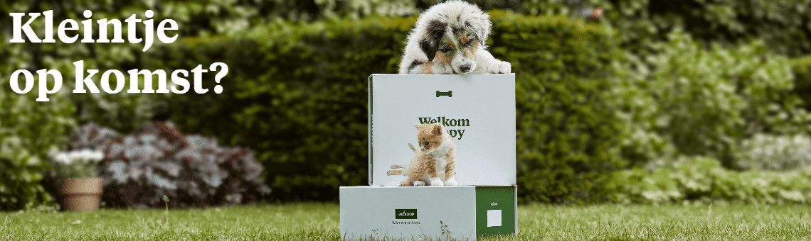 Gratis puppy- of kittenpakket bij Welkoop