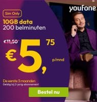 Youfone Sim Only slimme keuze deals