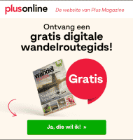 Plus Magazine aanbieding met Gratis digitale wandelroutegids