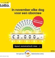 Lotto Gelukspakket met gratis € 20.-