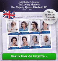 Officiële Postzegelvel "Queen Elizabeth II 1926-2022"