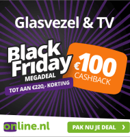 Online Glasvezel & TV met totaal € 220.- korting