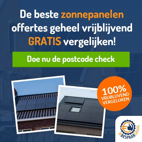 Zonnepanelen vergelijken? Vraag gratis offertes aan