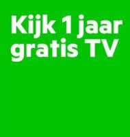 KPN Internet en Tv 1 jaar gratis TV+ t.w.v. € 150