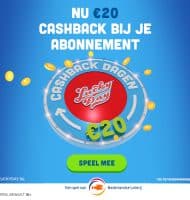 Lucky Day | Nu € 20 cashback