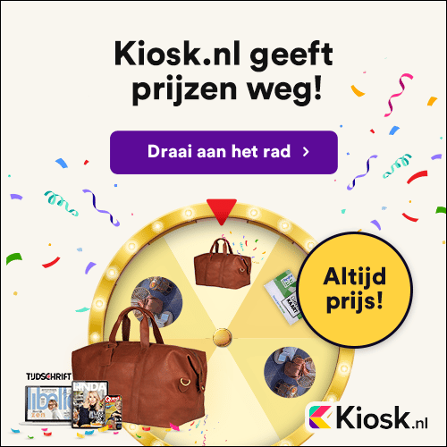 Kiosk.nl geeft prijzen weg | Draai aan het Rad