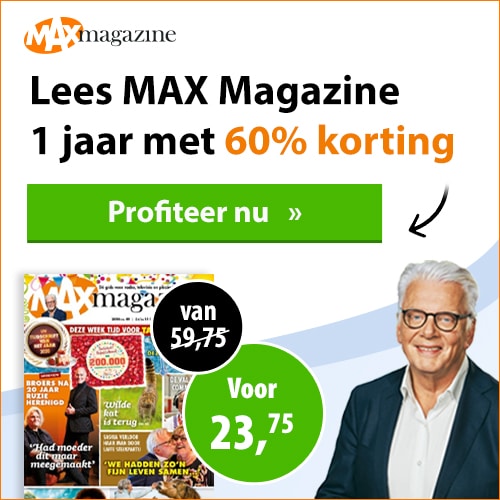 Max Tv gids 60% korting nu € 23.75 i.p.v. € 63.50