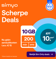 Simyo Sim only 10 GB voor €10 + Gratis aansluitkosten