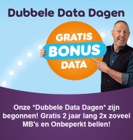 50Plus mobiel Dubbele Data Dagen