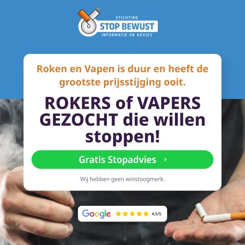 Succesvol stoppen met roken of vapen!