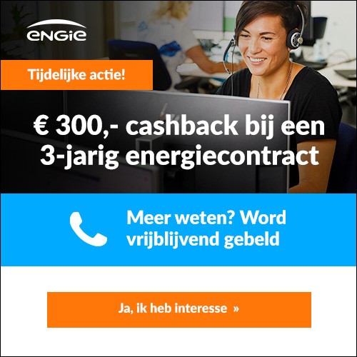 ENGIE 100% groen en € 300 Gratis bonus
